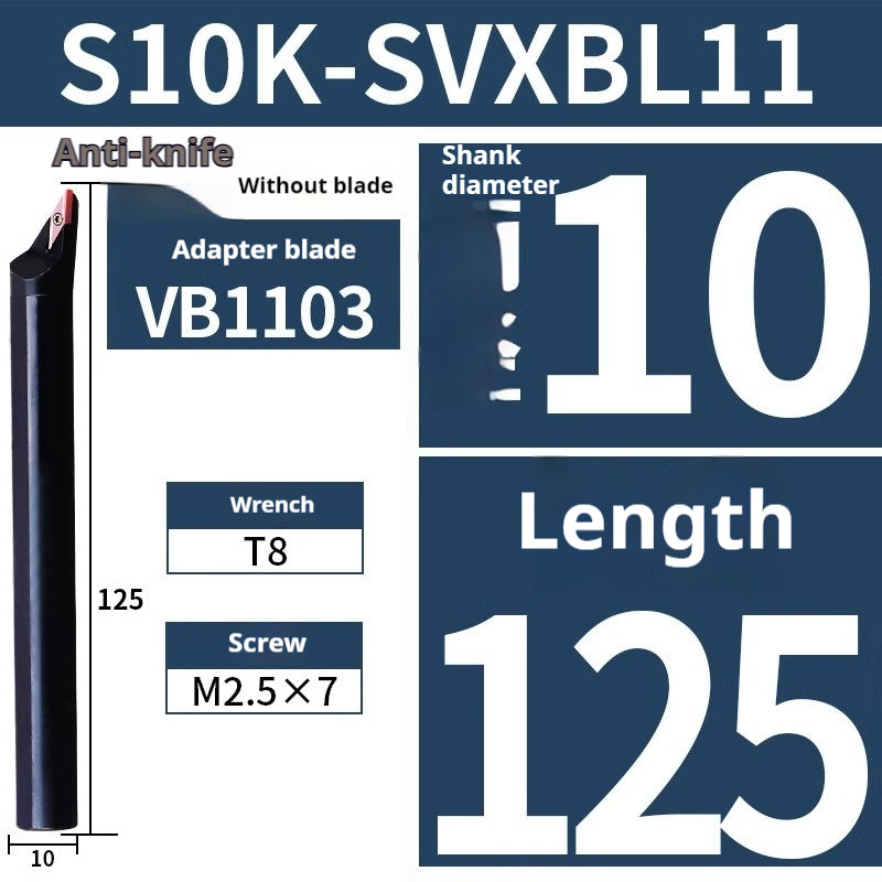 2028-96° CNC tool holder, internal hole tool, lathe, turning tool, boring tool holder, SVXBR internal circle, profiling 35° diamond sharp cutter Shandong Denso Pricision Tools Co.,Ltd.
